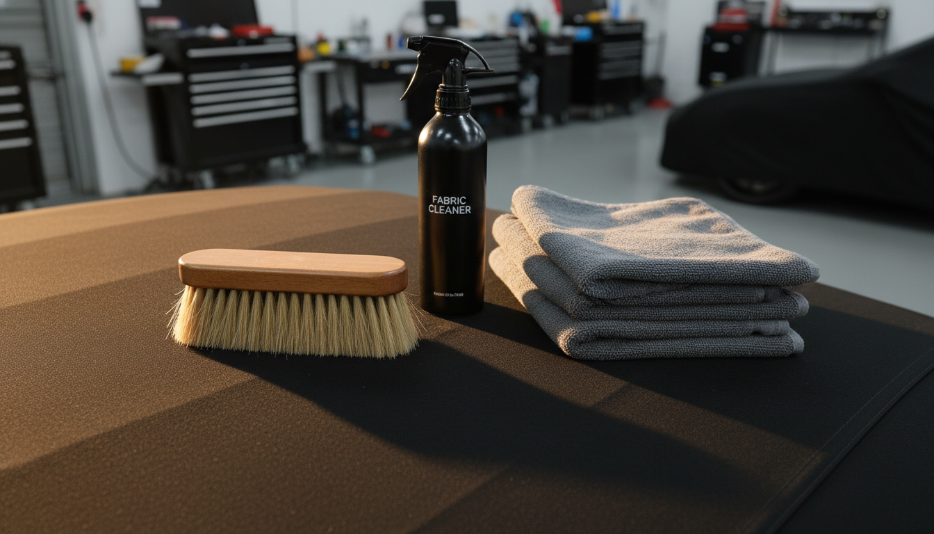 Jakich narzędzi i kosmetyków potrzebujesz do czyszczenia materiałowego poszycia?