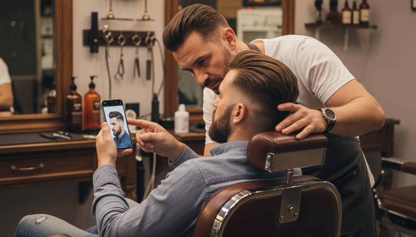 Czy powinieneś przynieść zdjęcie fryzury którą chcesz uzyskać?