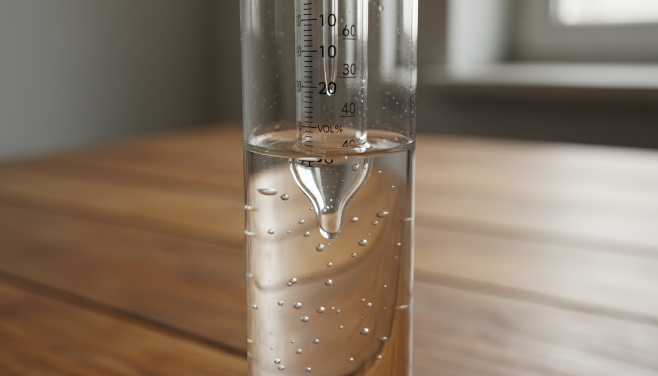 Jak dokładnie zmierzyć ile procent ma bimber?