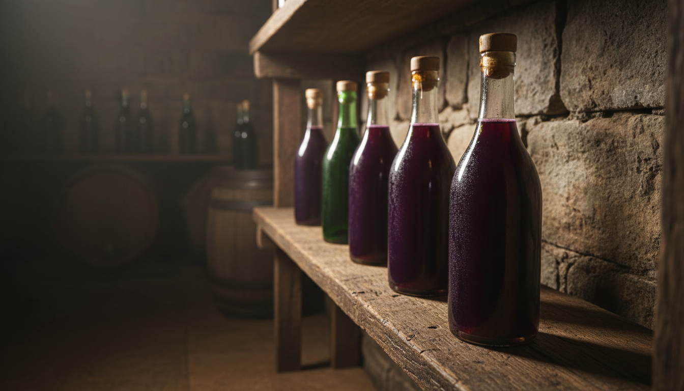 Jak przechowywać gotową nalewkę z winogron aby nie straciła jakości?